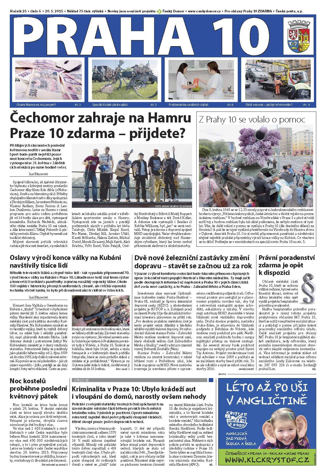 Praha 10 - radniční noviny
