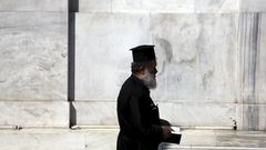 Kněz v Aténách. Ilustrační foto