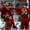 Bayern Mnichov - FC Basilej (Franck Ribery, Mario Gómez a Toni Kroos, radost)