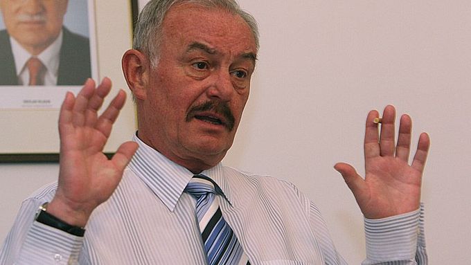 Přemysl Sobotka se netají tím, že by rád nahradil na Hradě prezidenta Václava Klause