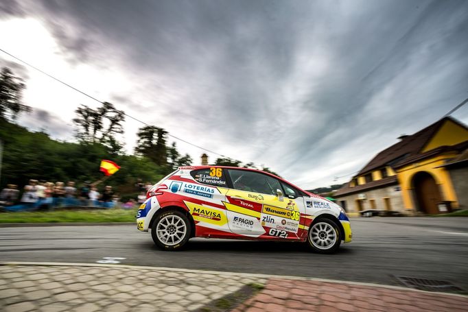 Efrén Llarena, Peugeot 208 R2 na Barum rallye 2019