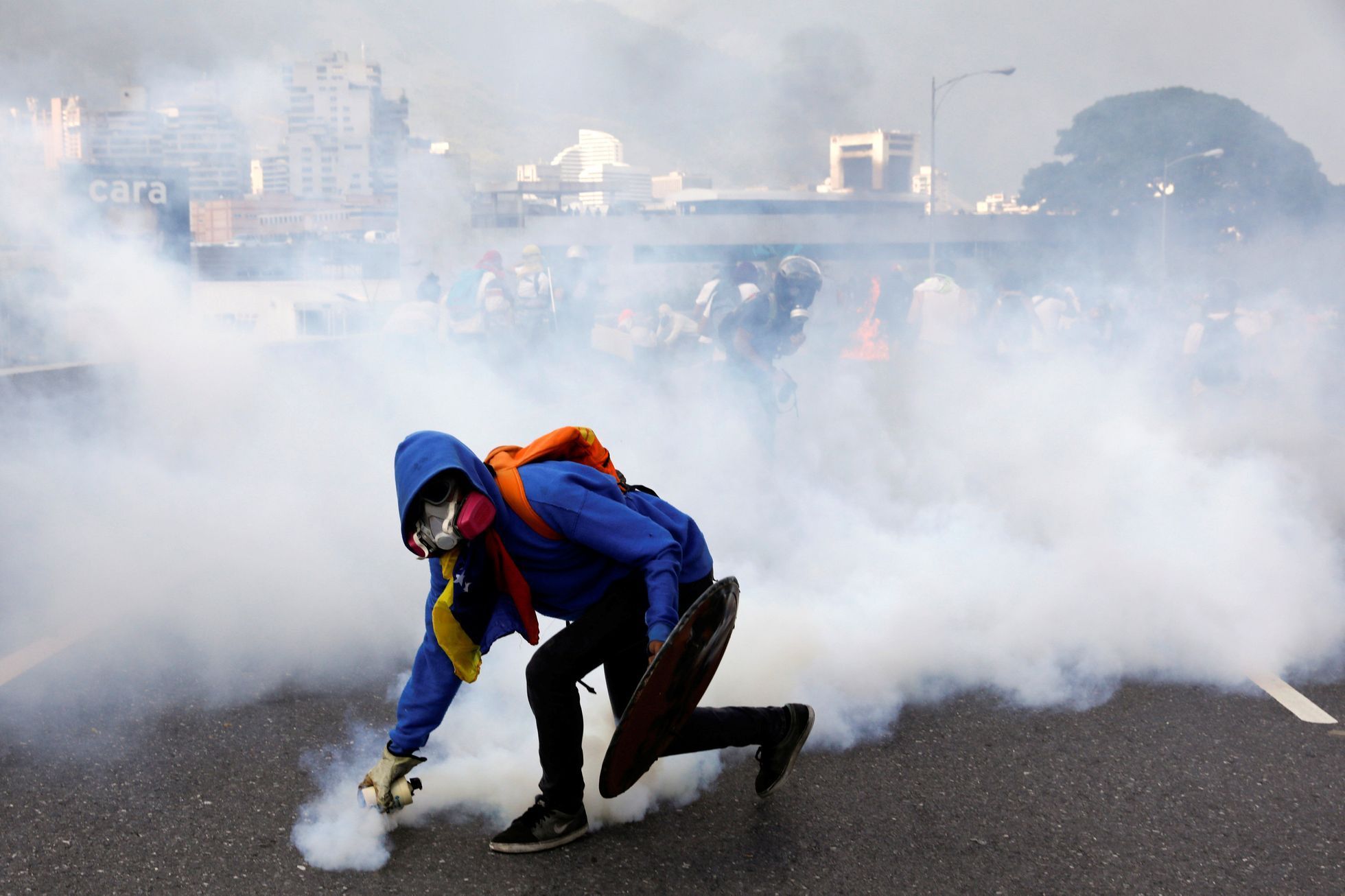 Venezuela, protivládní protesty, duben 2017