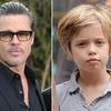 Brad Pitt a jeho syn Knox Leon Jolie-Pitt