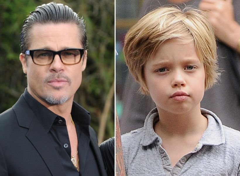 Brad Pitt a jeho syn Knox Leon Jolie-Pitt