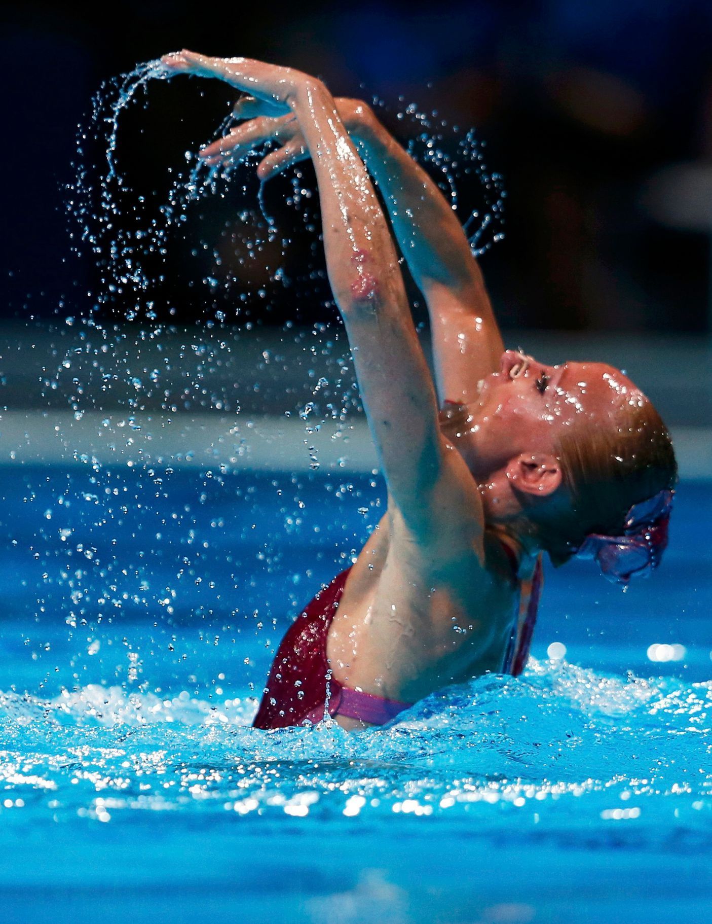 MS v plavání v Barceloně 2013: Soňa Bernardová (synchronizovaná plavkyně)