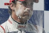 Timo Glock ze stáje Toyota na Hungaroringu slavil překvapivé druhé místo.