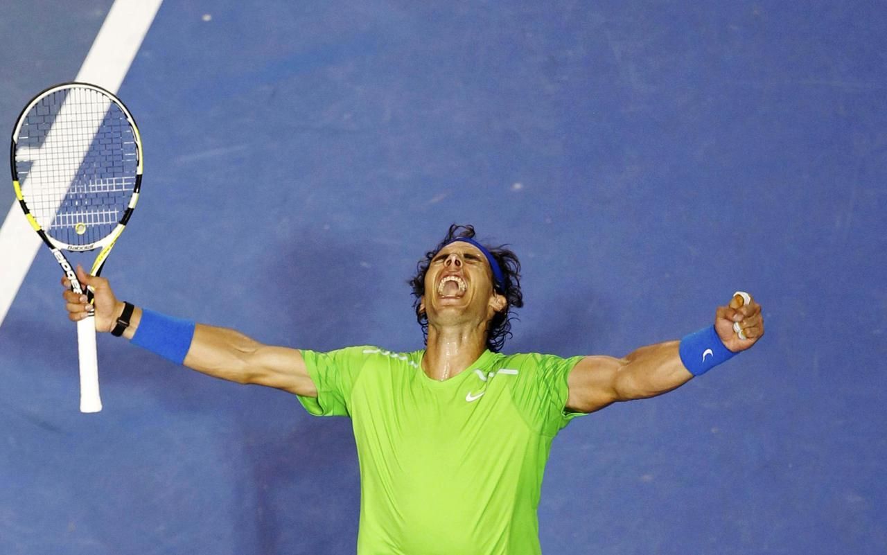 Australian Open: Rafael Nadal (radost)
