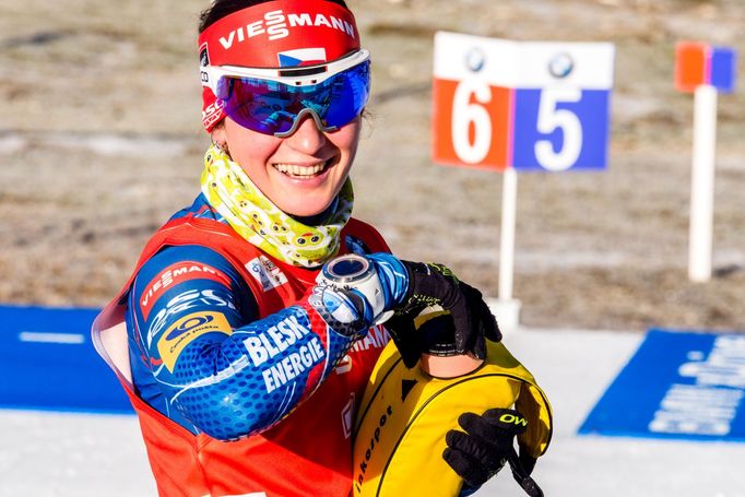 SP v Hochfilzenu, sprint Ž: Veronika Vítková