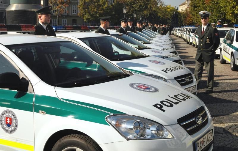 Policejní auta v zahraničí