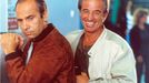 Jean-Paul Belmondo a Guy Marchand, e filmu Bezva finta.