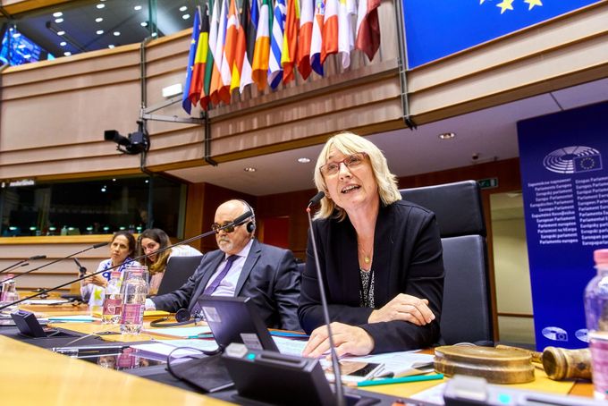 Europoslankyně Olga Sehnalová.