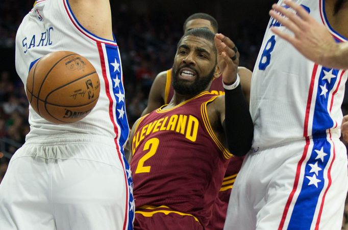 NBA, Philadelphia-Cleveland: Kyrie Irving (2)