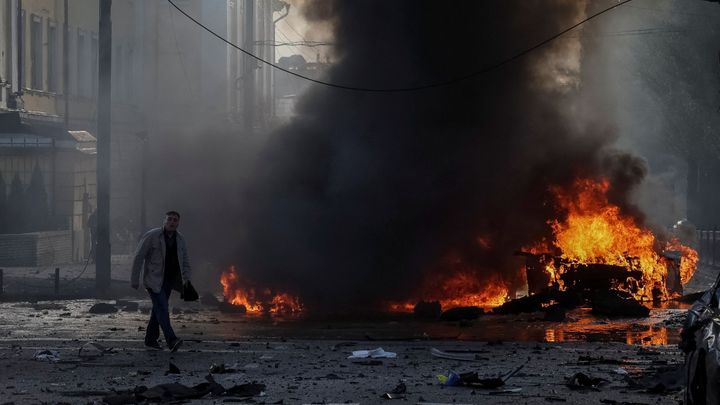 Ruské bombardování měst je válečný zločin, shodlo se devět prezidentů včetně Zemana; Zdroj foto: Reuters