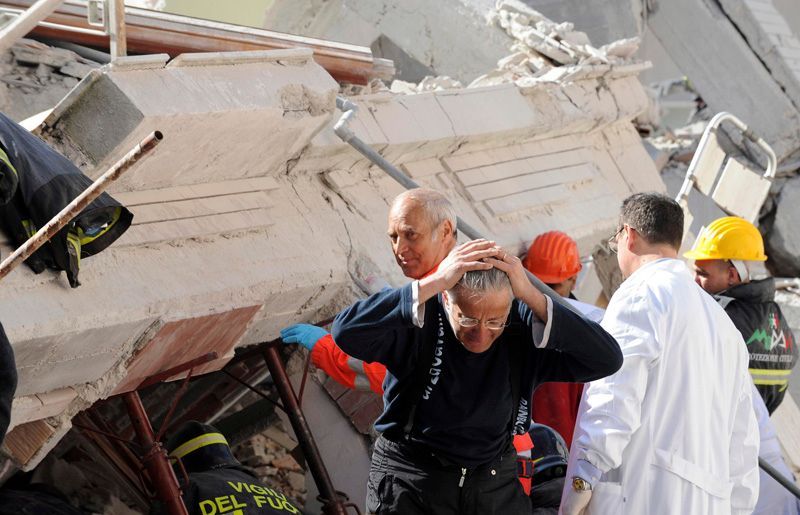 Zemětřesení v Itálii
