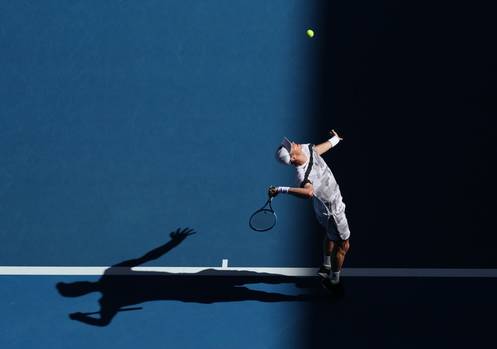 tenis, Australian Open 2019, Tomáš Berdych v utkání 1. kola proti Kylu Edmundovi