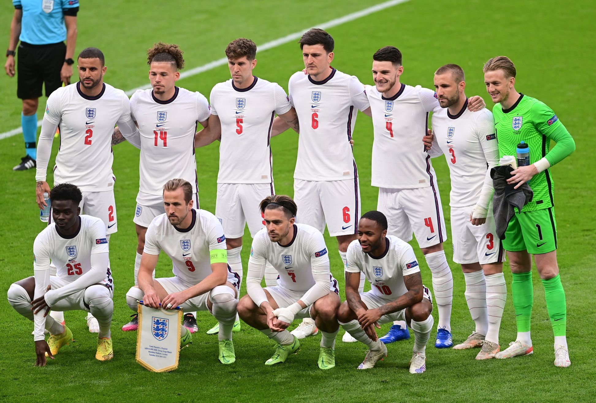 Angličané před zápasem Česko - Anglie na ME 2020