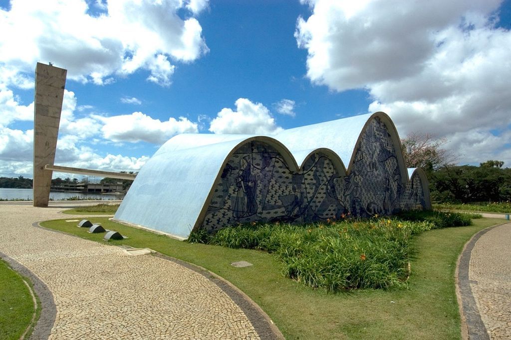 Oscar Niemeyer - Brasília - Pampulha - kostel