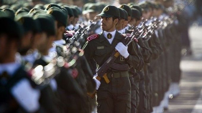 Íránská revoluční garda (ilustrační foto).