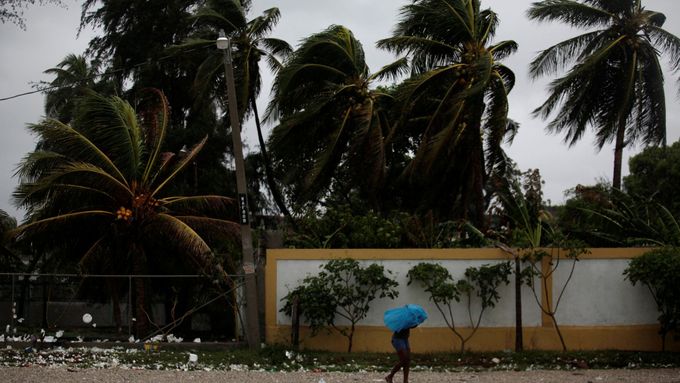 Hurikán Matthew na Haiti.