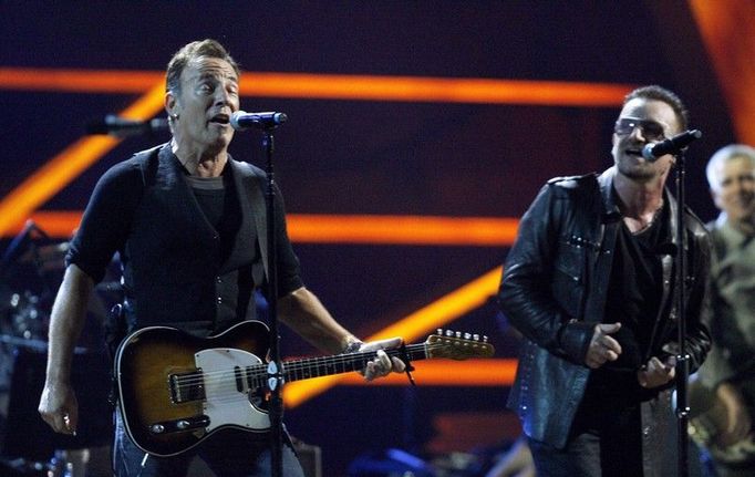 Boss Bruce Springsteen a Bono z U2