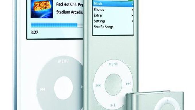iPod, přehrávače MP3 firmy Apple