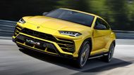 Lamborghini Urus. 0-100 km/h za 3,6 s. Maximální rychlost 305 km/h. Cena: 183 683 eur bez DPH.