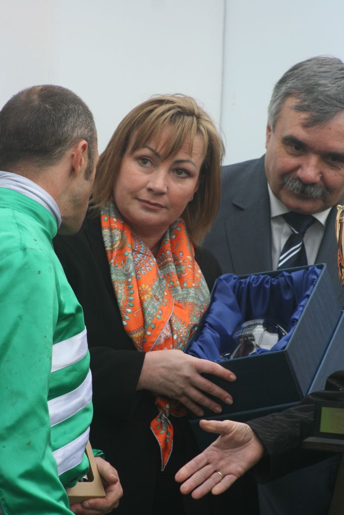 Ivana Zemanová na dostizích