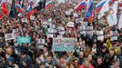 Demonstrace v Moskvě 10. srpna 2019