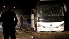 Exploze v autobusu v Gíze