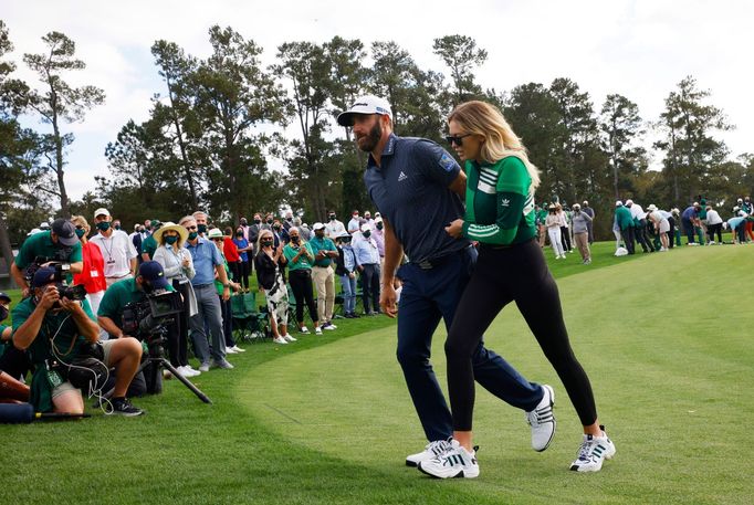 Dustin Johnson, Paulina Gretzky