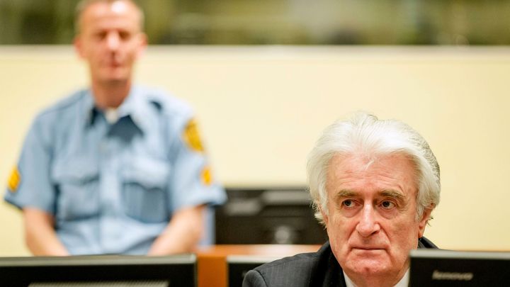 Radovan Karadžič byl odsouzen k doživotí za činy během války v Jugoslávii