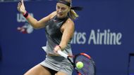 Petra Kvitová nastupovala do osmifinále US Open s tím, že je vůbec ráda, že na závěrečném turnaji velké čtyřky vůbec může hrát.