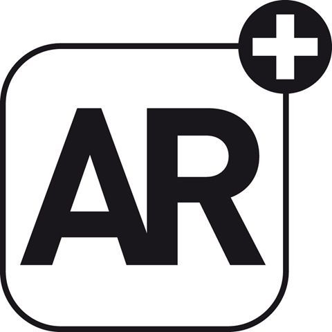 Augmented reality logo - ilustračka