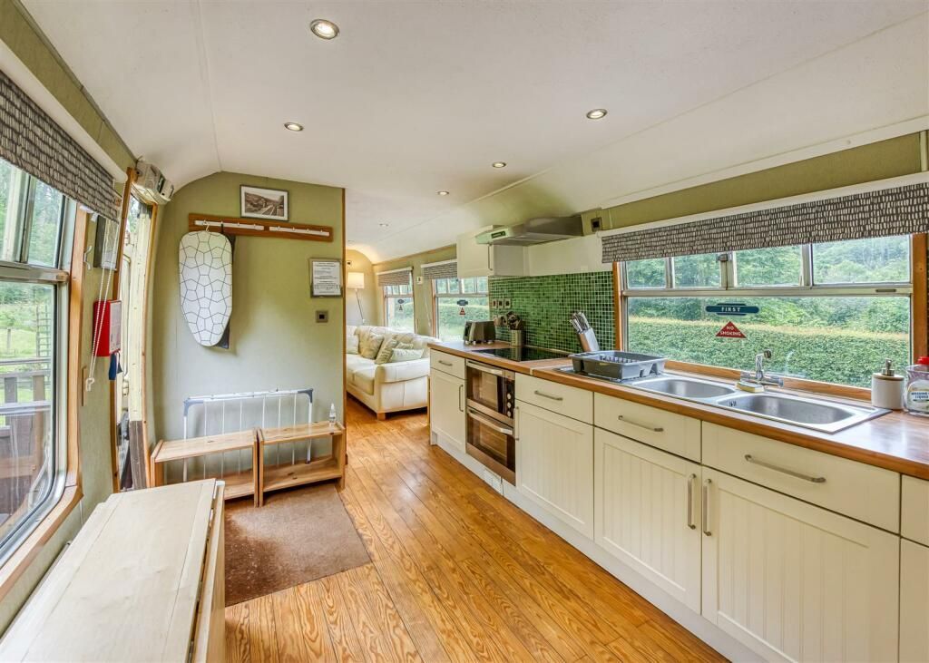 nádraží, dům, vagon, nádraží, bydlení