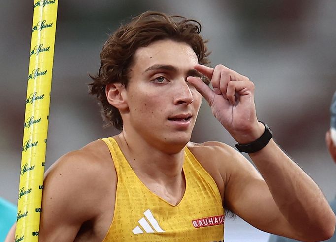 Švédský tyčkař Armand Duplantis a jeho rekord při MS v atletice 2025 v Tokiu