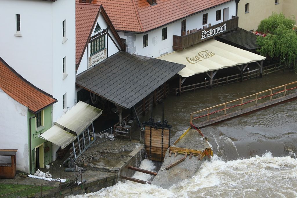 Povodeň v Českém Krumlově