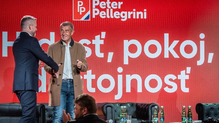 Je to až urážka Slovenska. Bratislavský novinář ostře o Babišově podpoře Pellegriniho