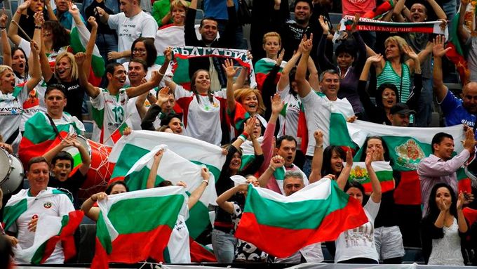 ilustrační foto (bulharští fanoušci na volejbalovém mistrovství Evropy)