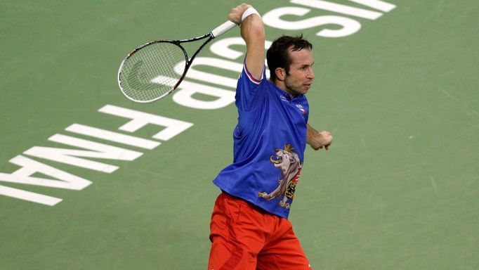 Davis Cup, finále Srbsko-ČR: Radek Štěpánek