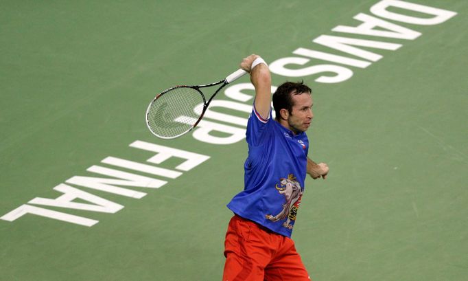 Davis Cup, finále Srbsko-ČR: Radek Štěpánek