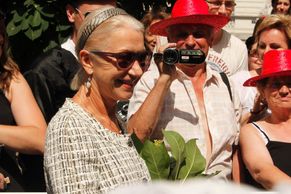 Festivalový fotodeník: Helen Mirren je ve Varech