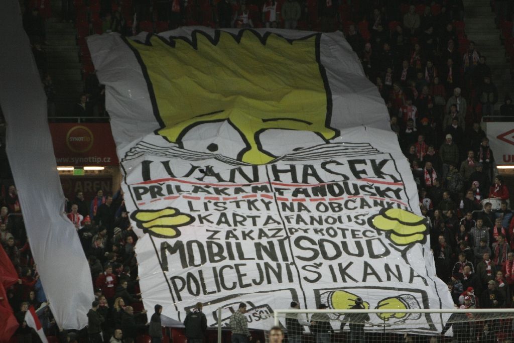Slavia - Baník Ostrava: Choreo