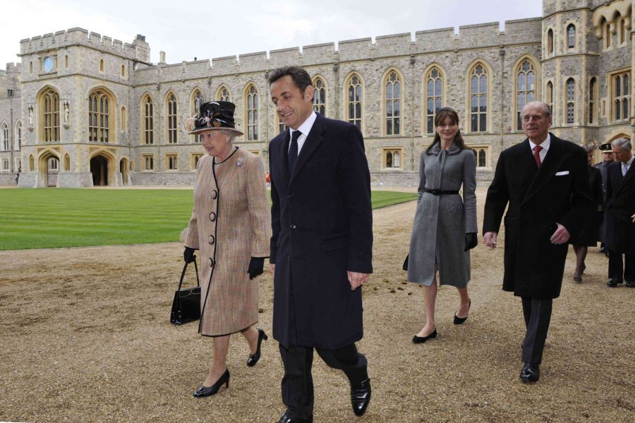 Sarkozy v Anglii