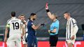 Odveta osmifinále Ligy mistrů 2020/21, Juventus - Porto: Mahdí Taremí vidí červenou kartu od Björna Kuiperse