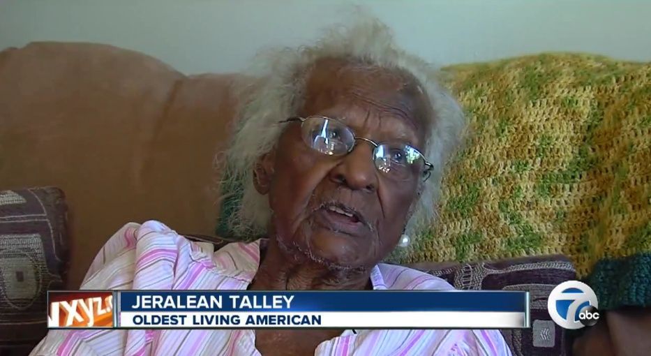 Nejstarší Američanka Jeralean Talley