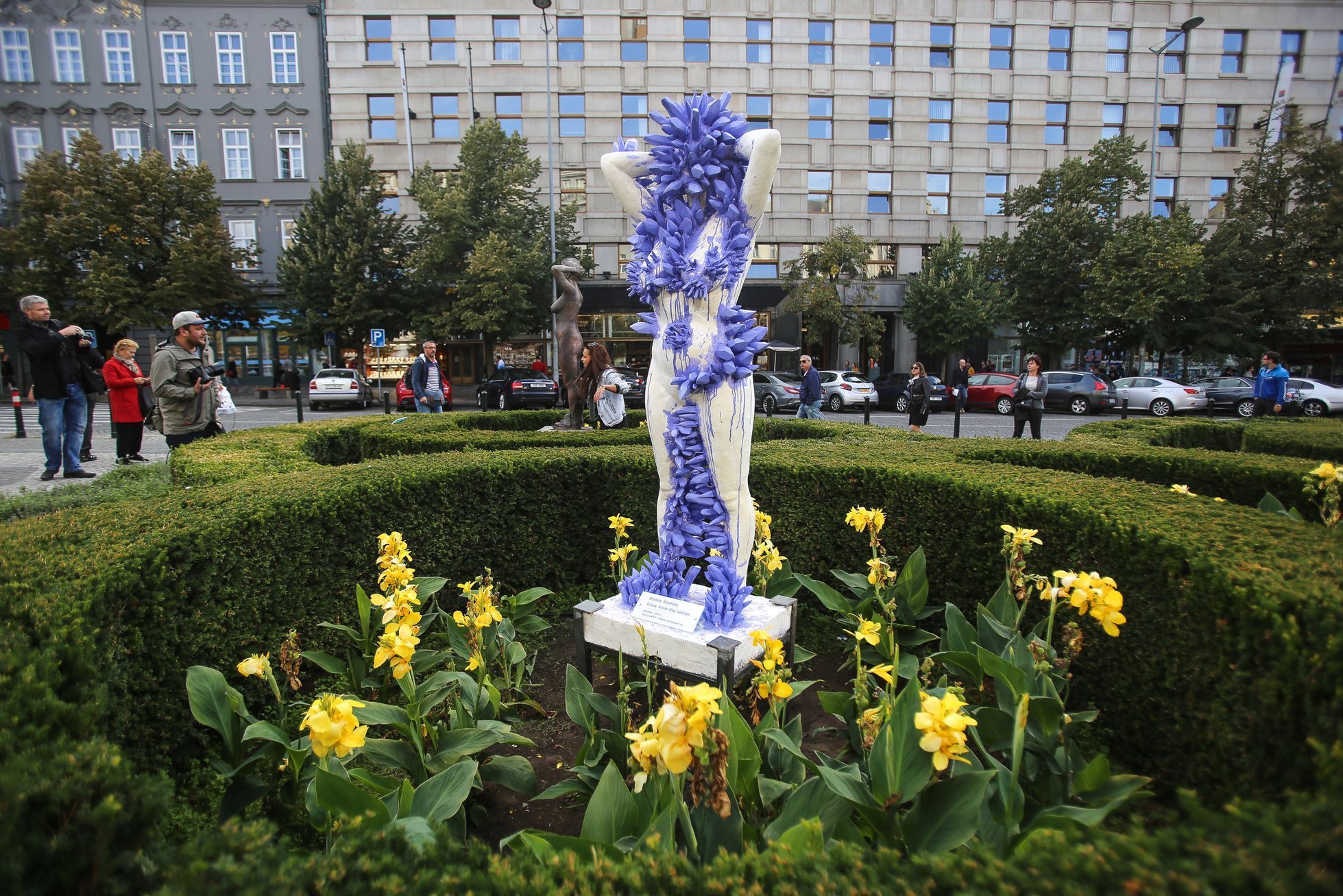 VáclavArt - Výstava soch na Václavském náměstí od studentů AVU