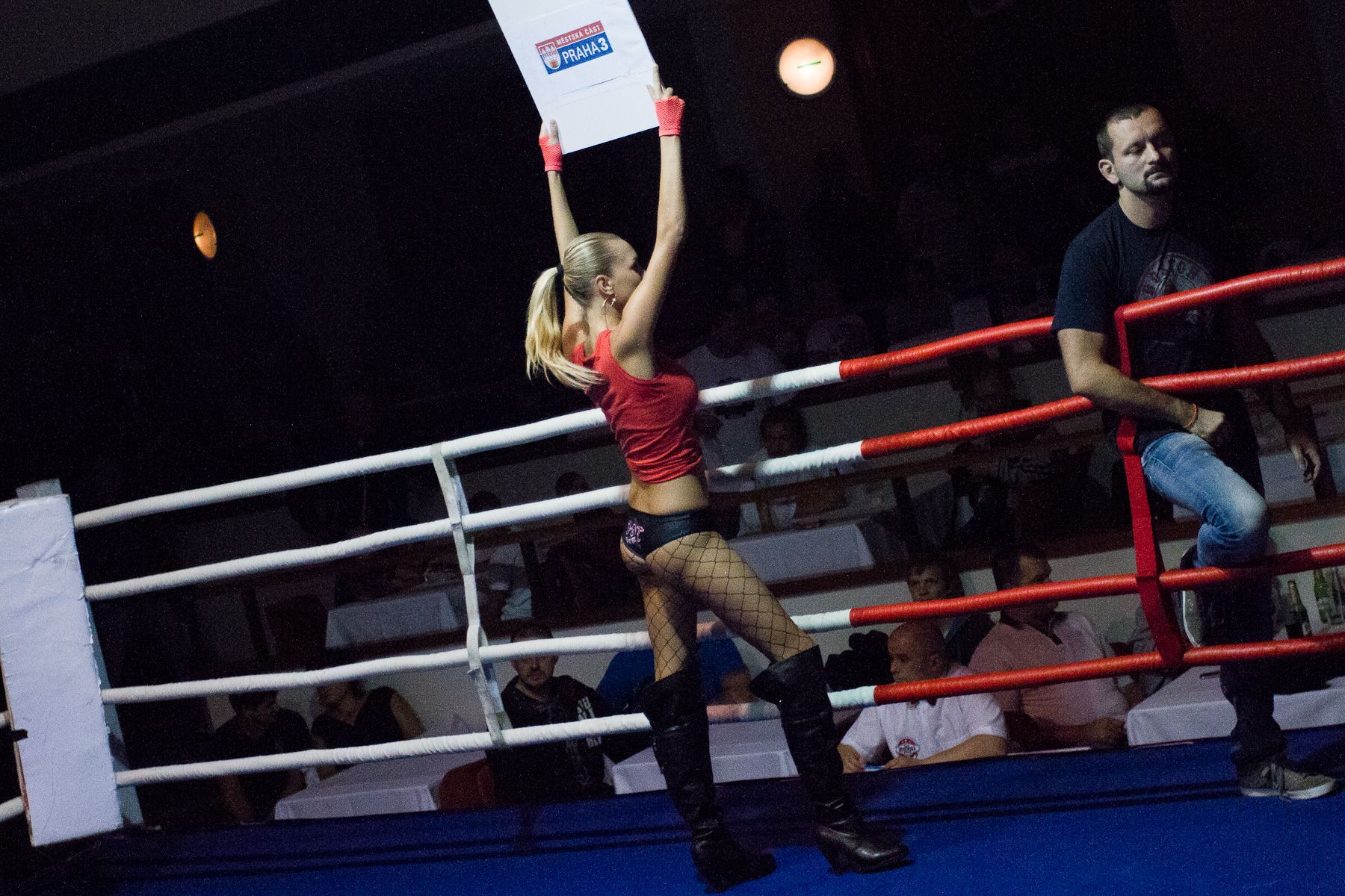 První kolo boxerské extraligy v pražském hotelu Olšanka