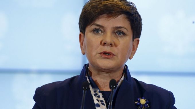 Polská premiéra Beata Szydlová.
