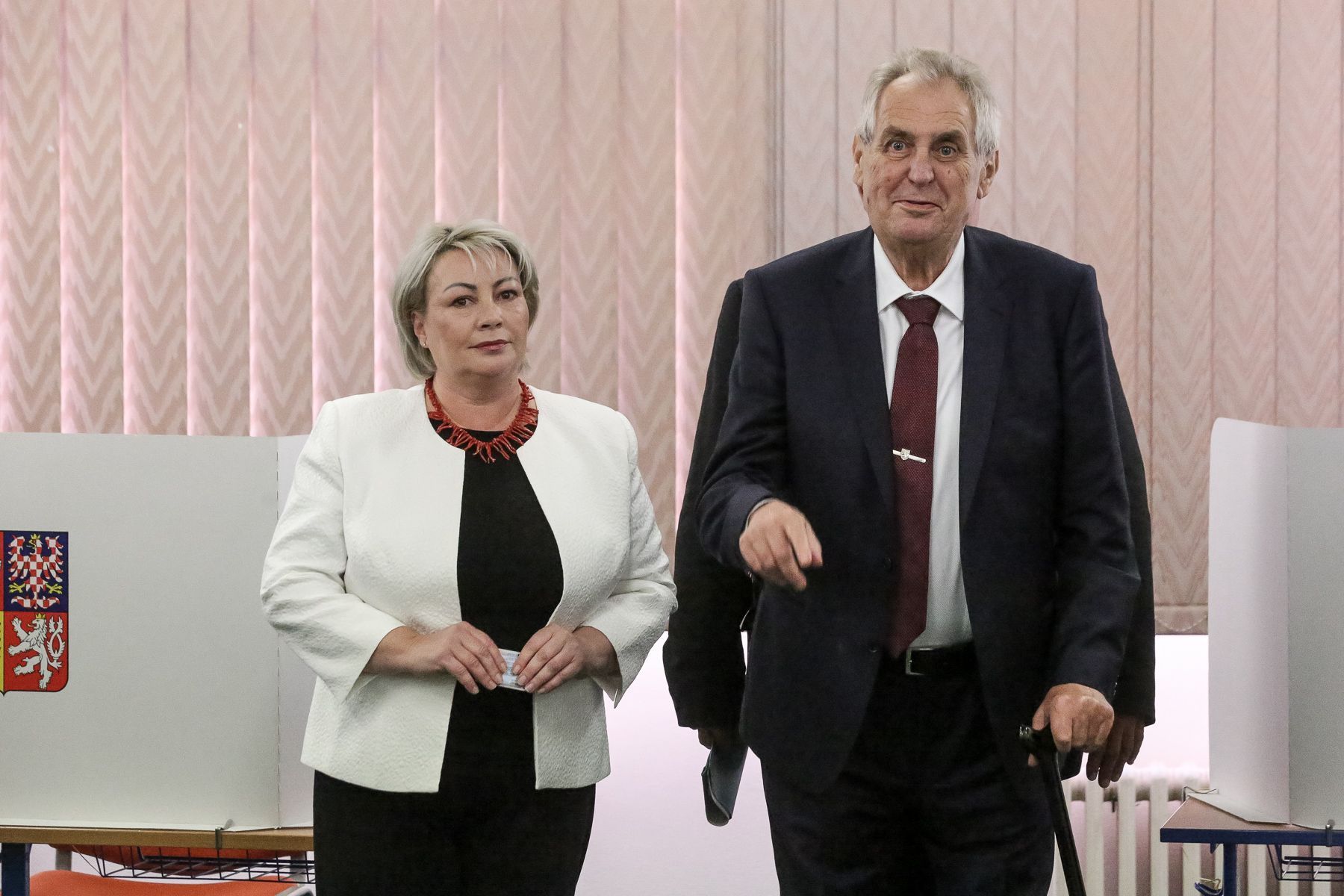 Miloš Zeman, Ivana Zemanová volili, komunální volby 2018