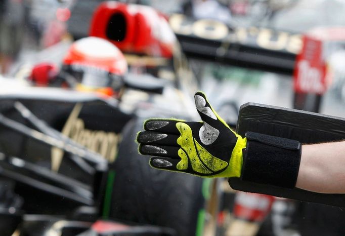 Formule 1: Romain Grosjean, Lotus